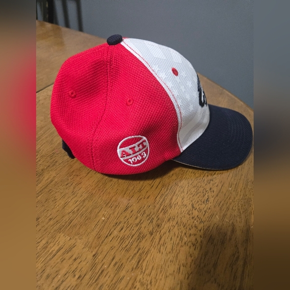 Minnesota Wild NHL Adjustable Hat Cap Hook & Loop Hockey Red White And Blue - Picture 2 of 7